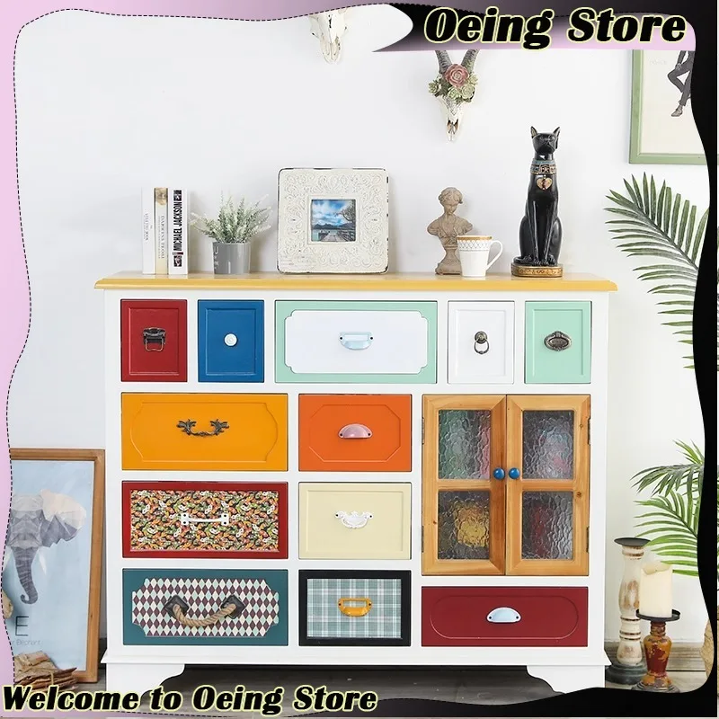 

Dust Proof Multipurpose Living Room Cabinets Child Standing Nordic Entryway Cabinet White Organization Vitrinas Home Furniture