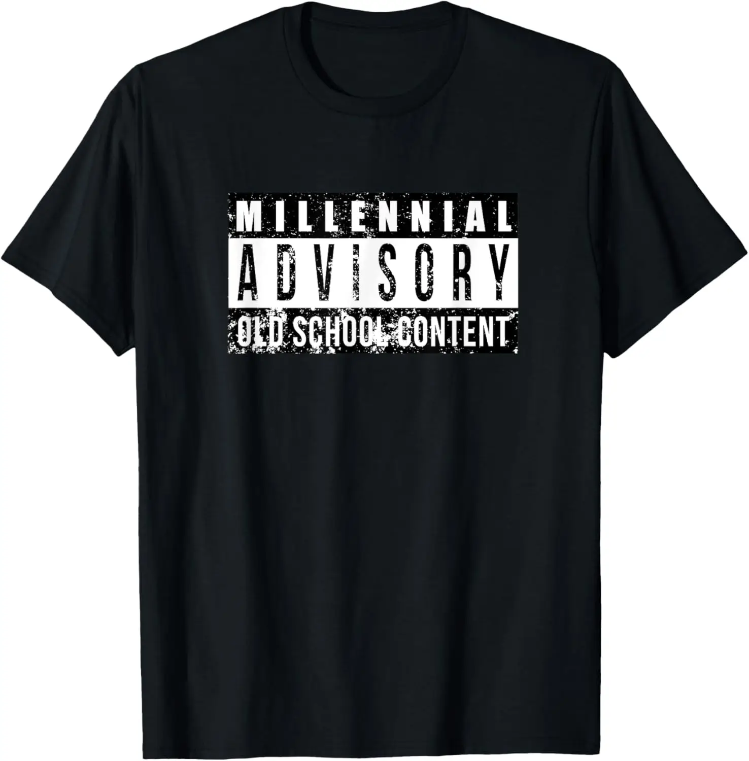 Millennial Advisory Label T-Shirt