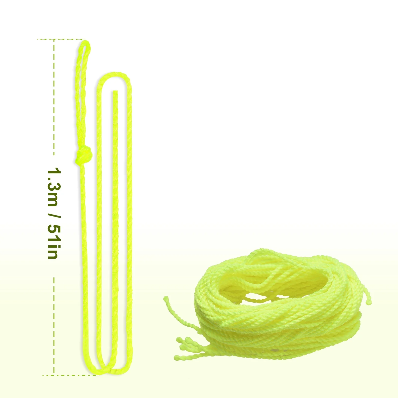 10pcs Yoyo Strings 1.3M 24-Strand Replacement Yo-Yo Strings for Responsive and Unresponsive Yoyo Ball