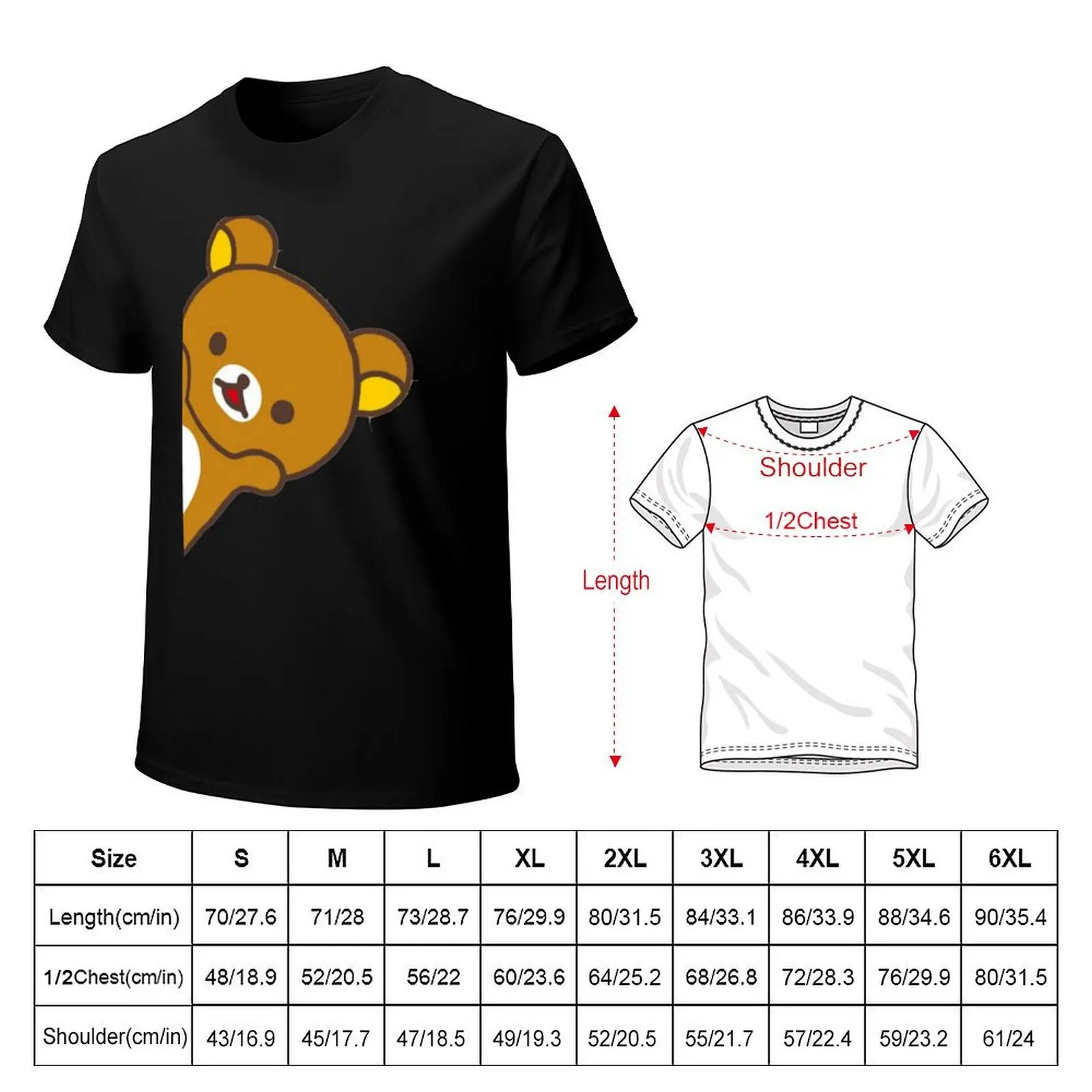 Rilakkuma funny T-Shirt t shirt for man T-Shirt