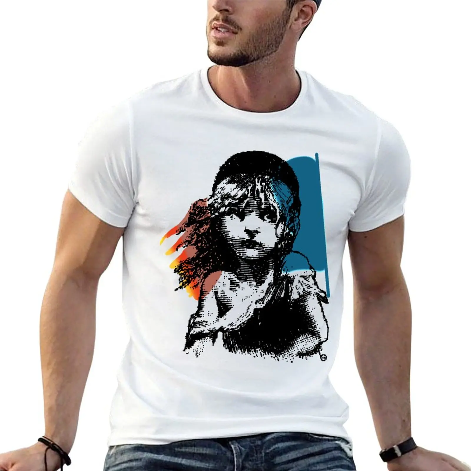 

shirt For Fans Movie Broadway Les Mens London t Miserables man Broadway Womens 1986 T-Shirt Awesome For cotton