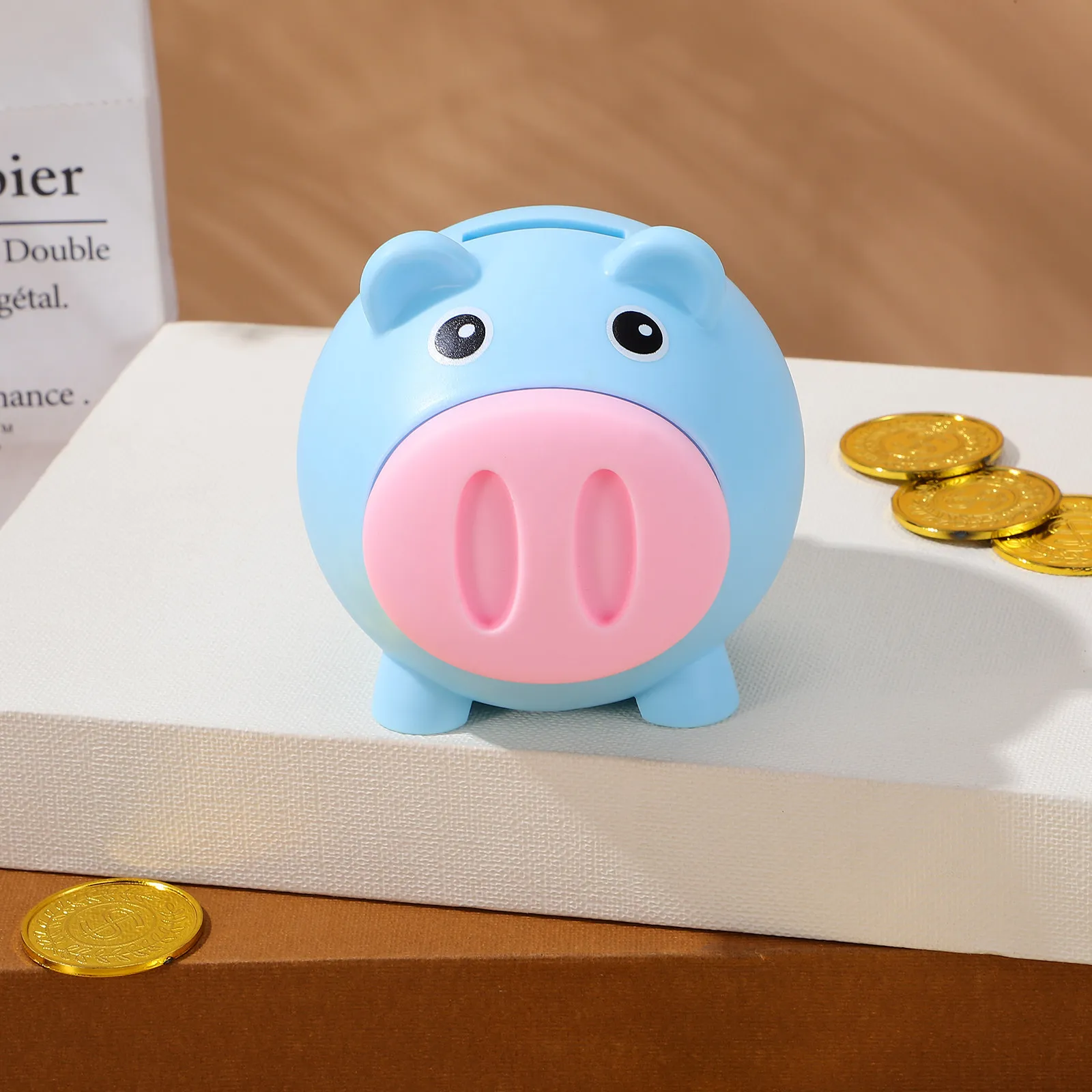 

Копилка для денег в форме милой свинки для детей, безопасное хранилище для монет для мальчиков и девочек, копилки в форме свинки.
