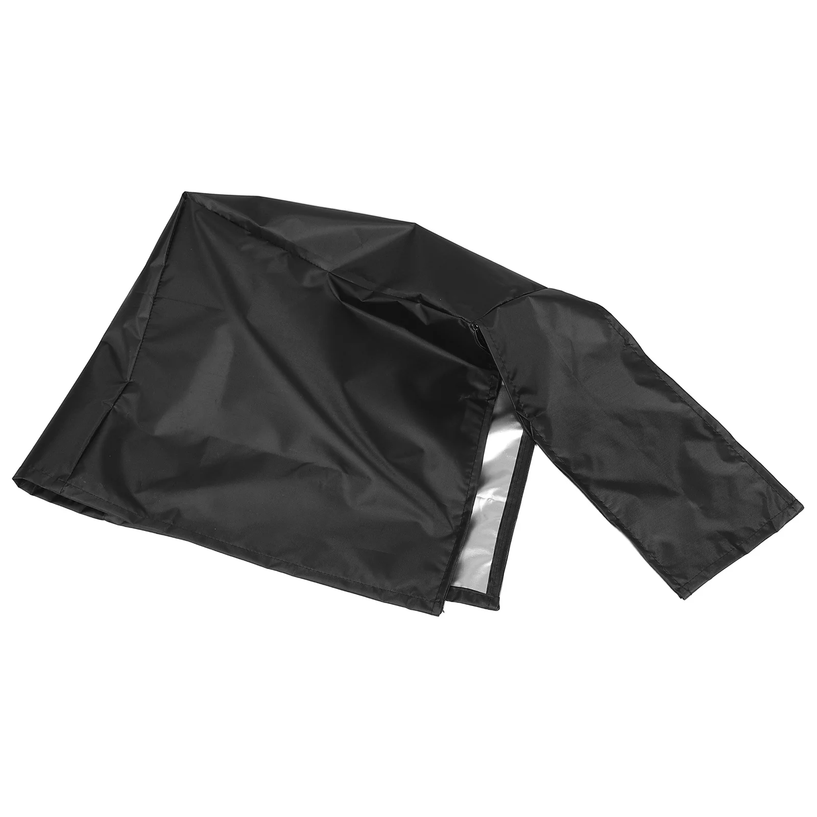 Desktop Host Dust Cover Protector Waterproof Mid-Tower Computer Case Zipper Anti-Static CPU Tower Pc Dust Covers Black