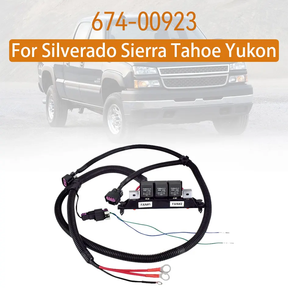 扇風機制御配線ハーネス,Chevy silverado tahoe,gmcシエラエラエラスティックに適合,yukonが67400923,jctfn22,67400923