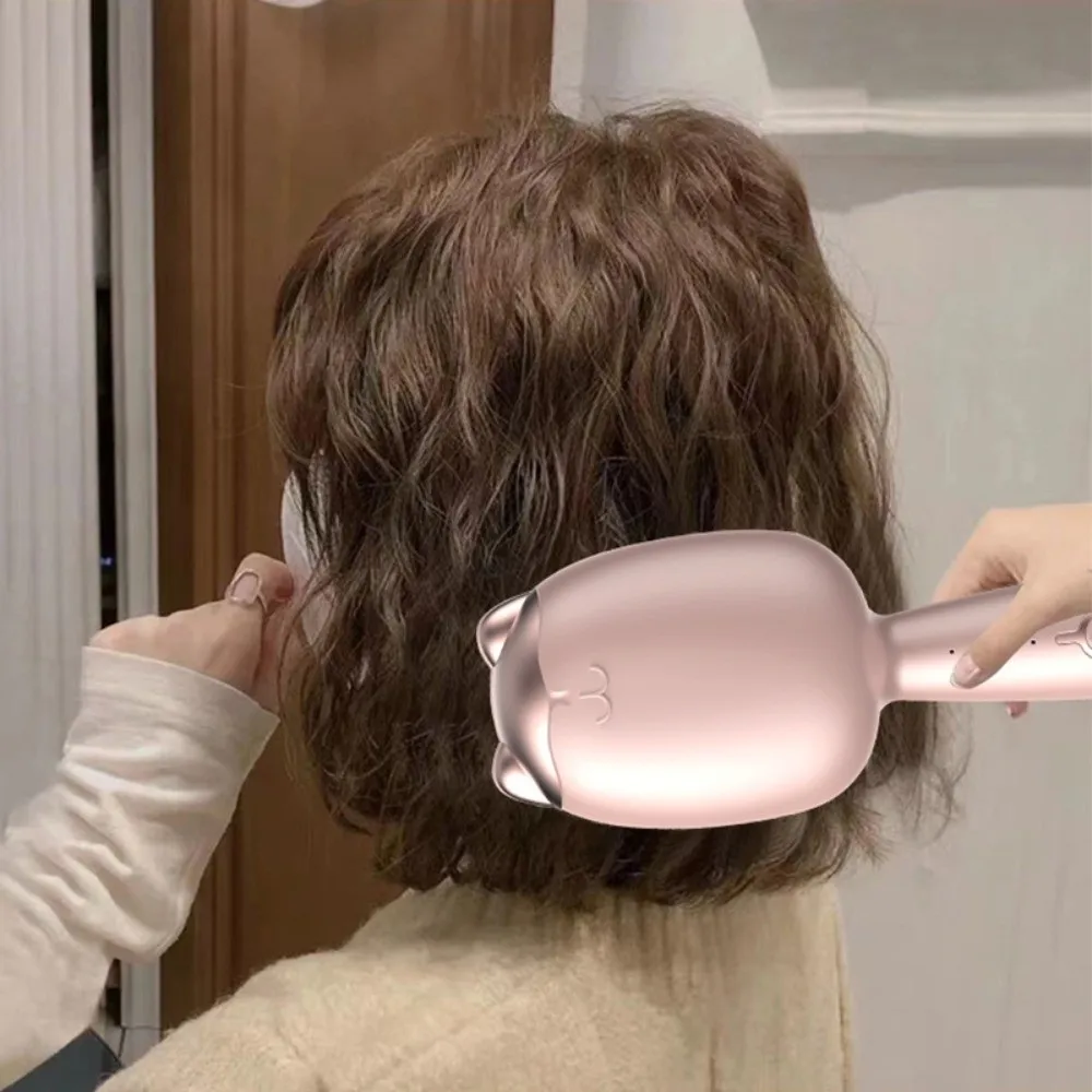 

32mm Egg Roll Hair Curler 4 Temperature Adjustable Fast Heating Deep Wave Hair Curler Anti-Scald Big Wave Splint