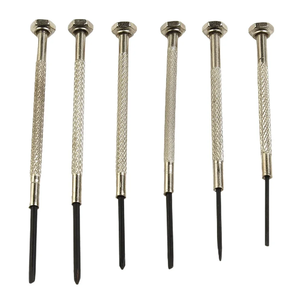 

Nutdrivers Screwdriver Precision Hand Tools Jewelry Non-Slip Repairing 6pcs Cross Slotted Head Electronic Glasses