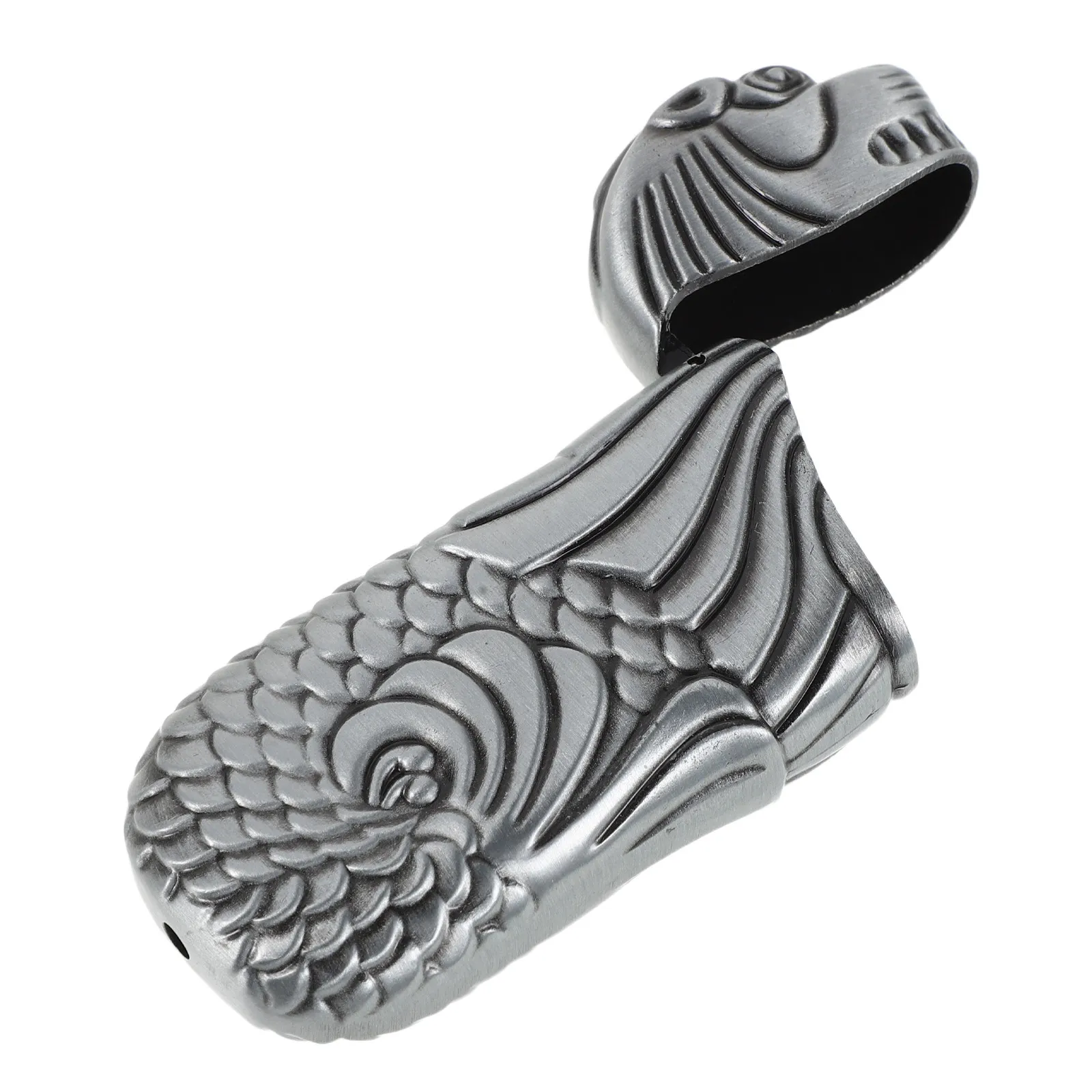 Explosion-proof Lighter Case Fire Flip Top Cigar Torch Flint Wheel Engraved Decorative
