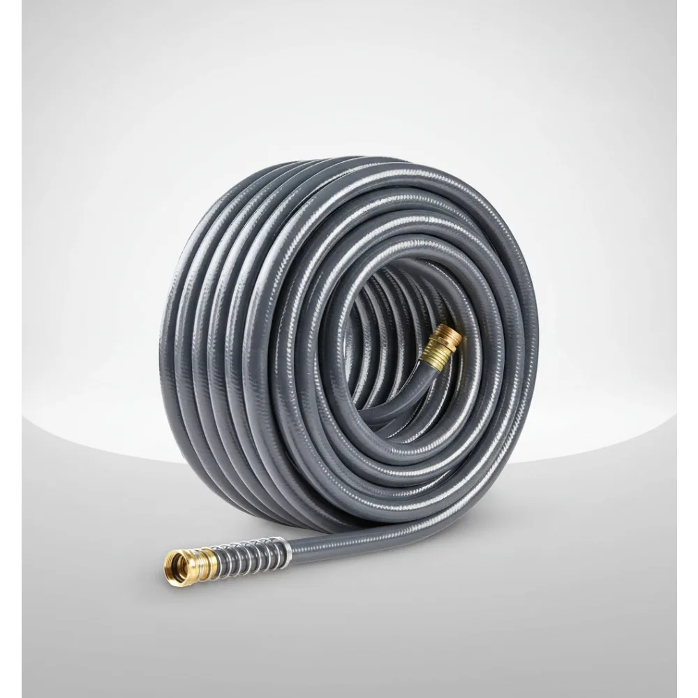 

Flexible Garden Hose with High Pressure Water Flow, Durable and Lightweight for Home Gardening, Lawn Care, Outdoor Use