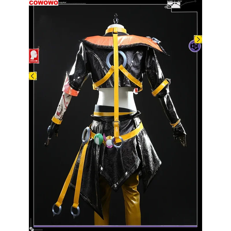 COWOWO LOL Kayn Men Cosplay Costume Cos Game Anime Party Uniform Hallowen Play Role Clothes Clothing New Full Set