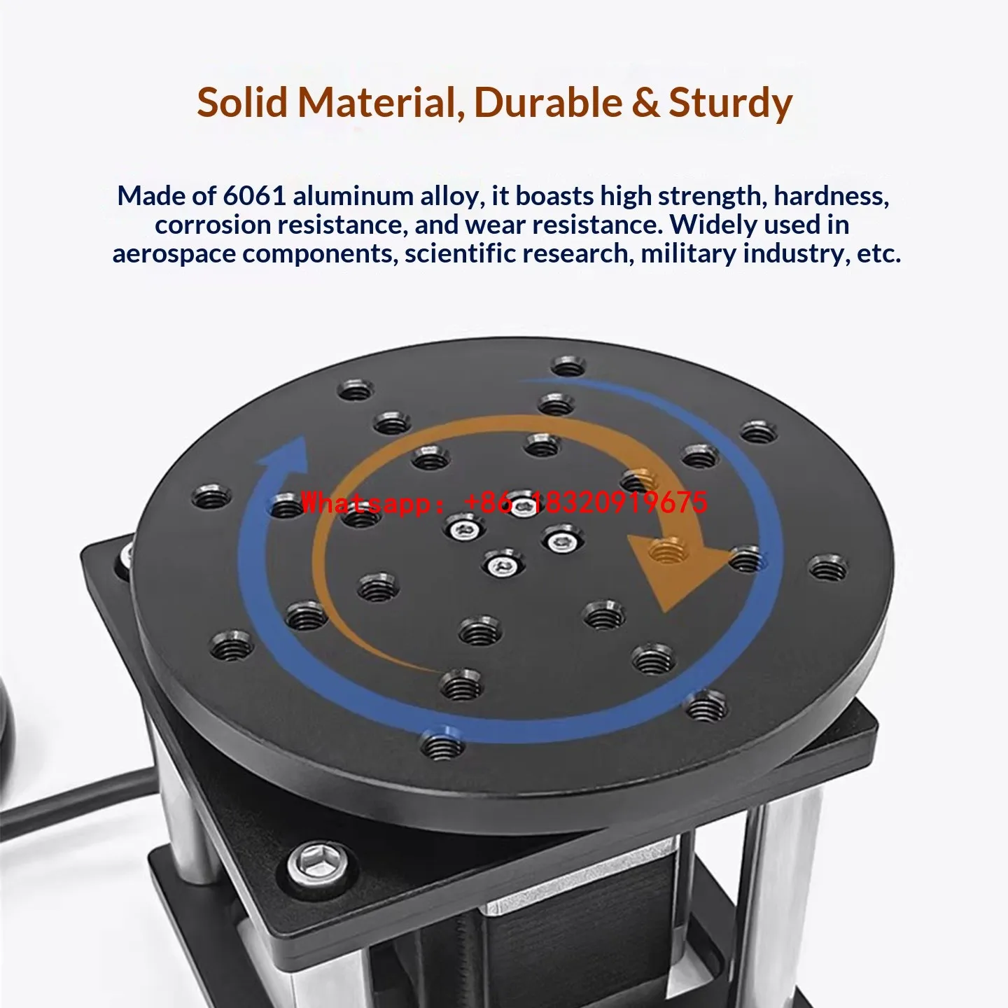 Cyclmotion CNC HYDZT57 Small Rotary Inspection Platform with Electric R-axis Laser Marking