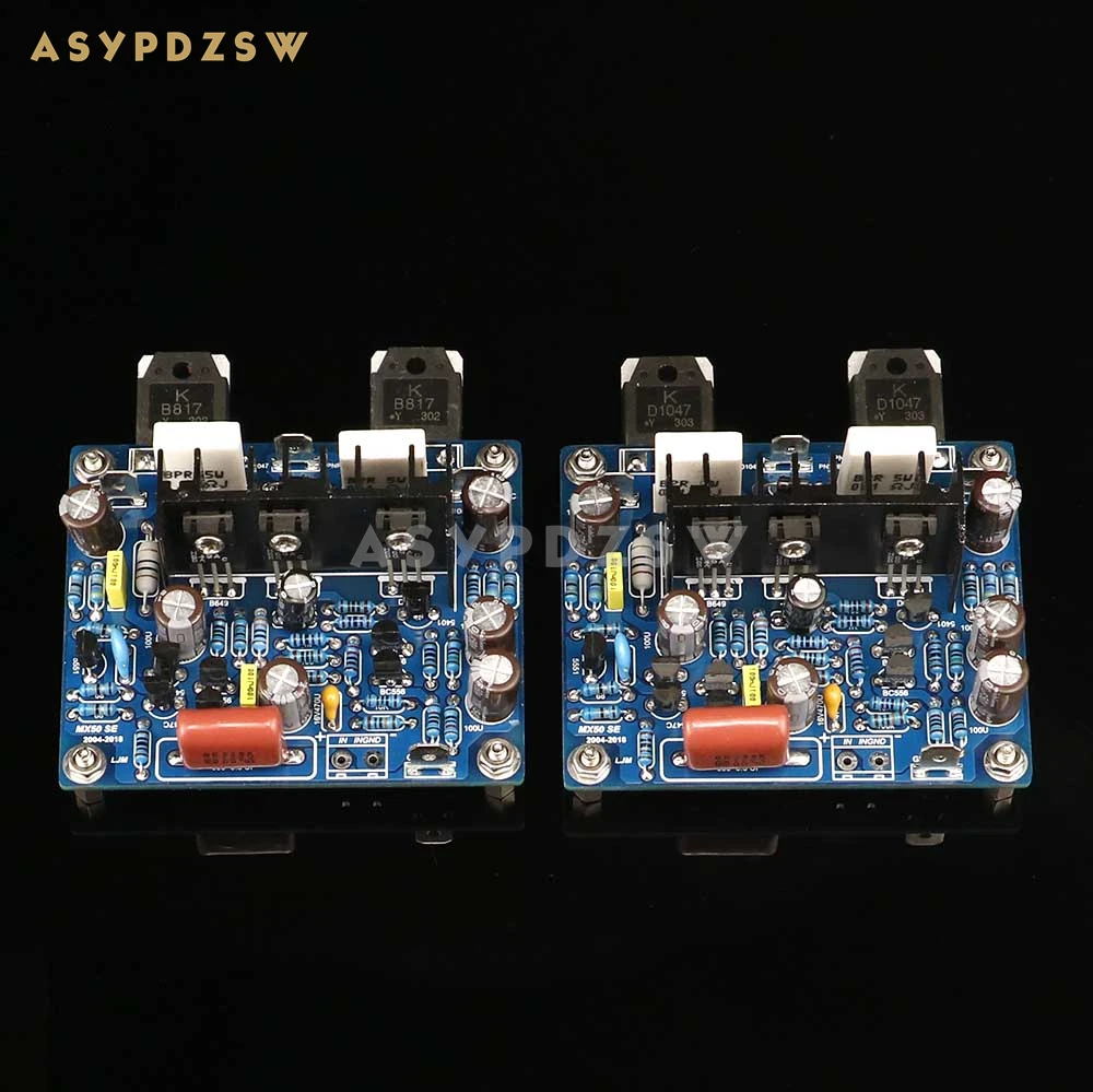 

2 CH MX50 SE KTD1047 KTB817 Power amplifier DIY Kit/Finished board 100W+100W