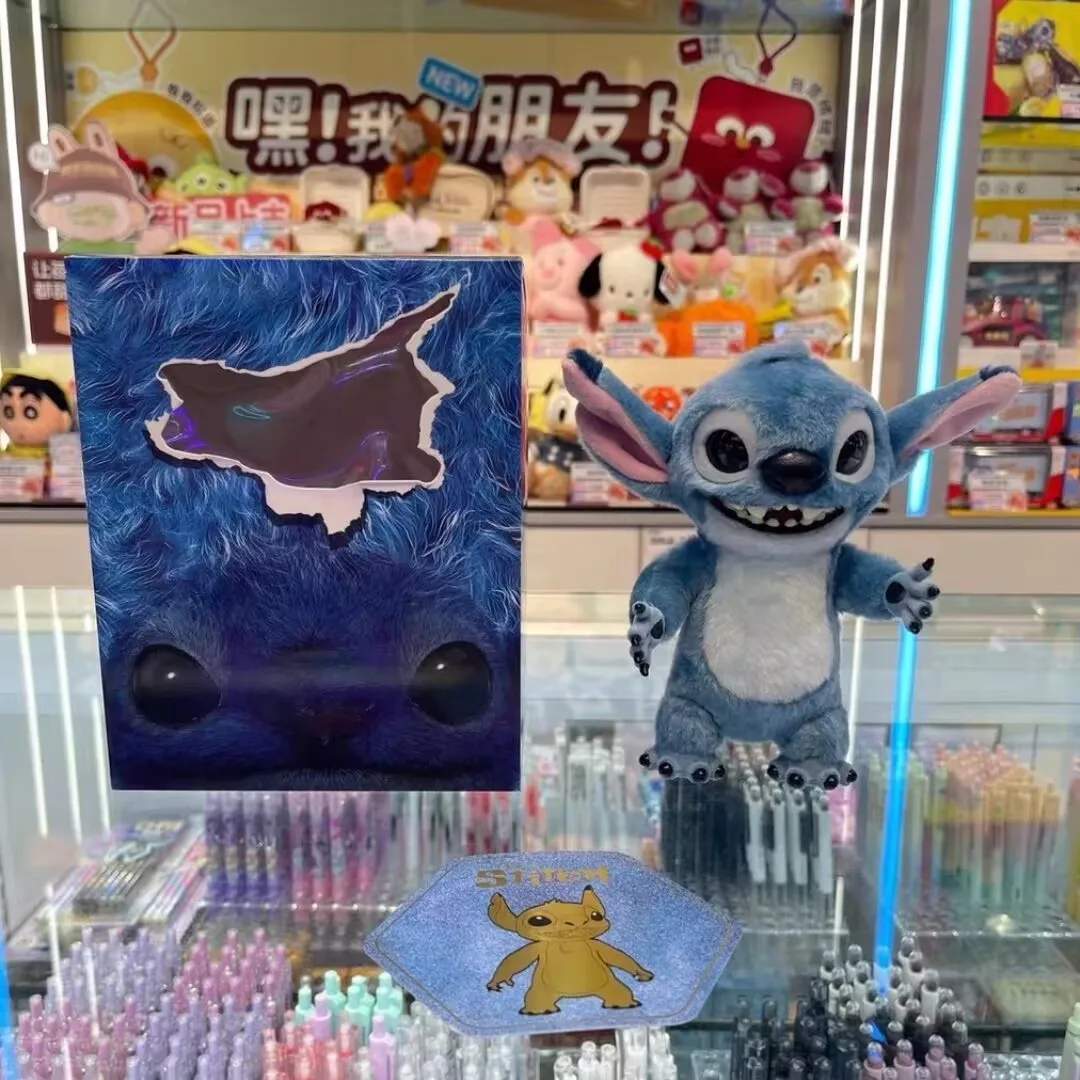 جديد حقيقي ديزني غرزة أفخم الشكل دمية 16 سنتيمتر Kawaii أنيمي غرزة ظهره قلادة دمية محشوة بلوشين المفاتيح هدية احتفالية #5