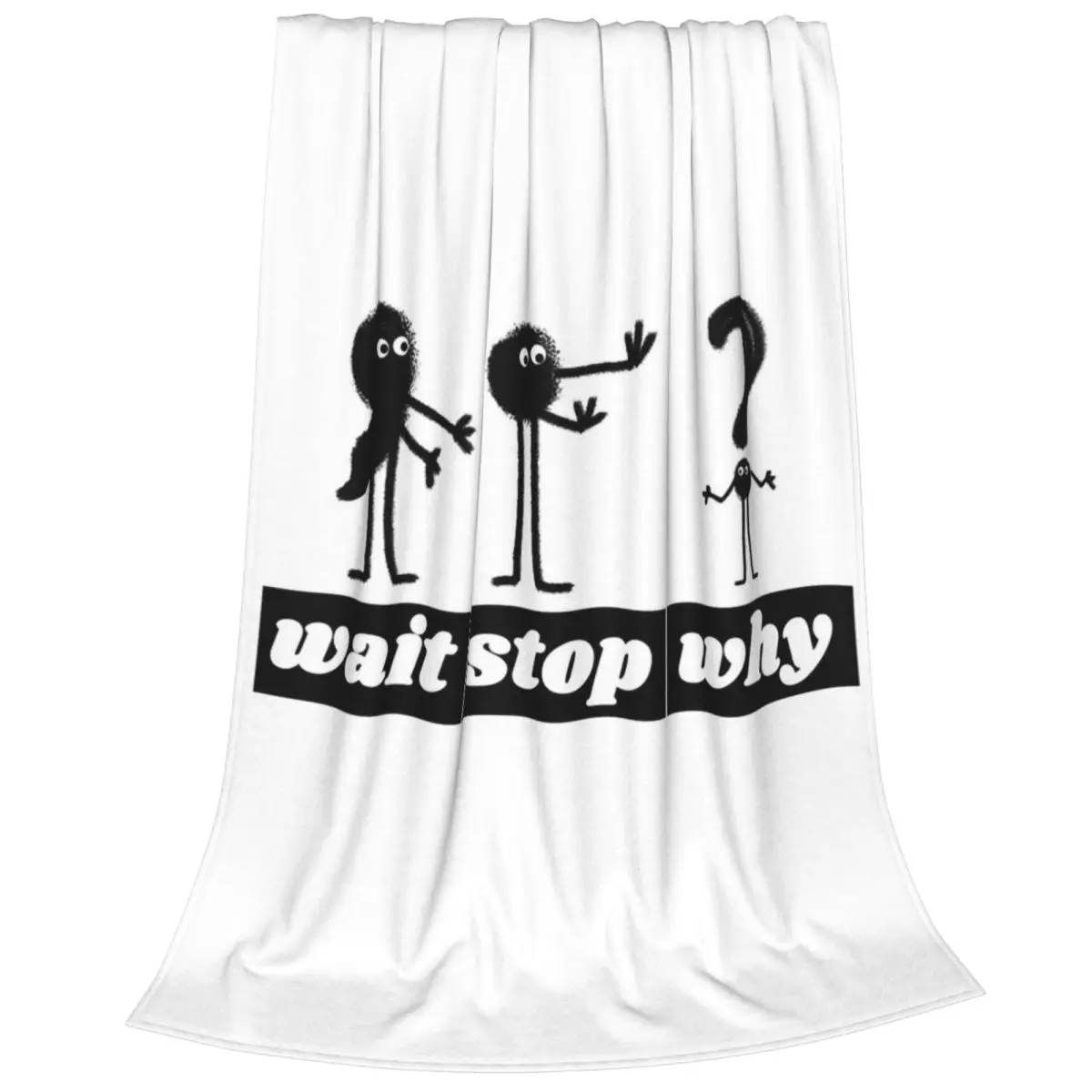 Punctuation Play Wait,Stop,Why Blankets Fleece Warm Sofa Throw Blankets For Home Bedroom Outdoor Throws Bedspread Quilt