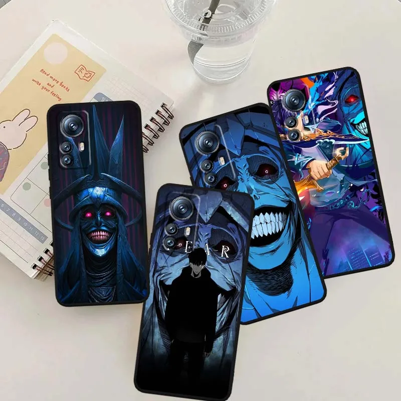 

Solo Leveling Cool Anime For Xiaomi Mi 15 14 13 13T 12 12T 12S 11 11i 11T Pro Ultra Lite 5G Black Soft Cover Phone Case