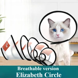 Elizabeth Circle Pet Protective Cover Cat and Dog Beauty Cover  Anti Bite  Ring Pet Collar Cat and Dog Collar Kitten Accessories