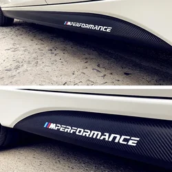 M Performance Logo Stickers For BMW E60 E61 E90 F10 F30 F31 F32 F33 F22 F23 F15 F85 G30 Side Skirt Vinyl Tuning Car Accessories