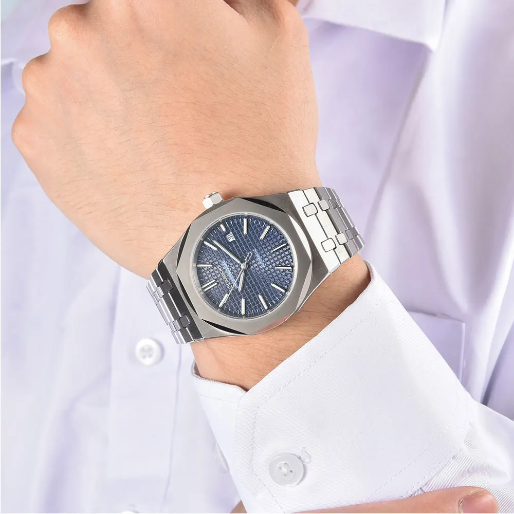 42mm luxury men's custom watch Miyota 8215 automatic watch Sapphire glass stainless steel waterproof men's sports watch