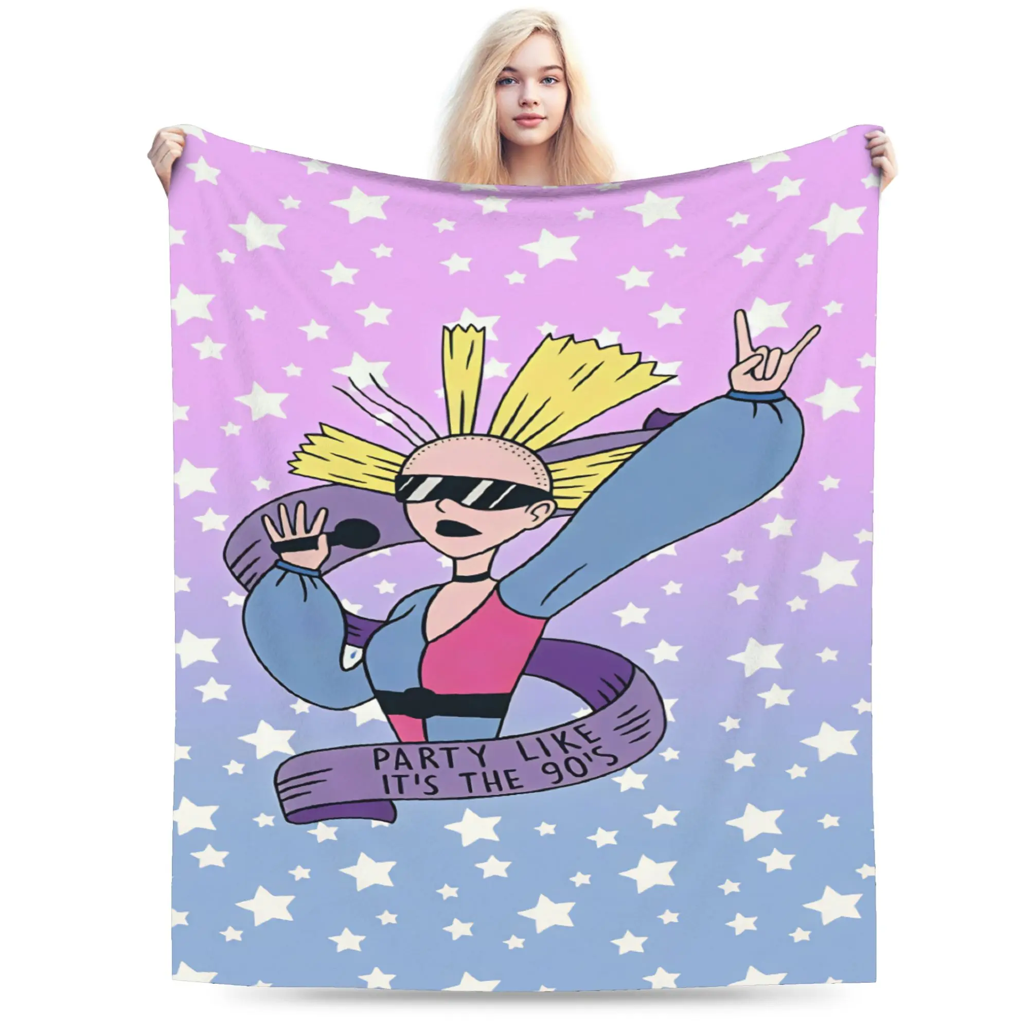 Rugrat Character Blankets Quality Comfortable  Throw Blanket Winter Picnic Bedroom Novelty Bedspread