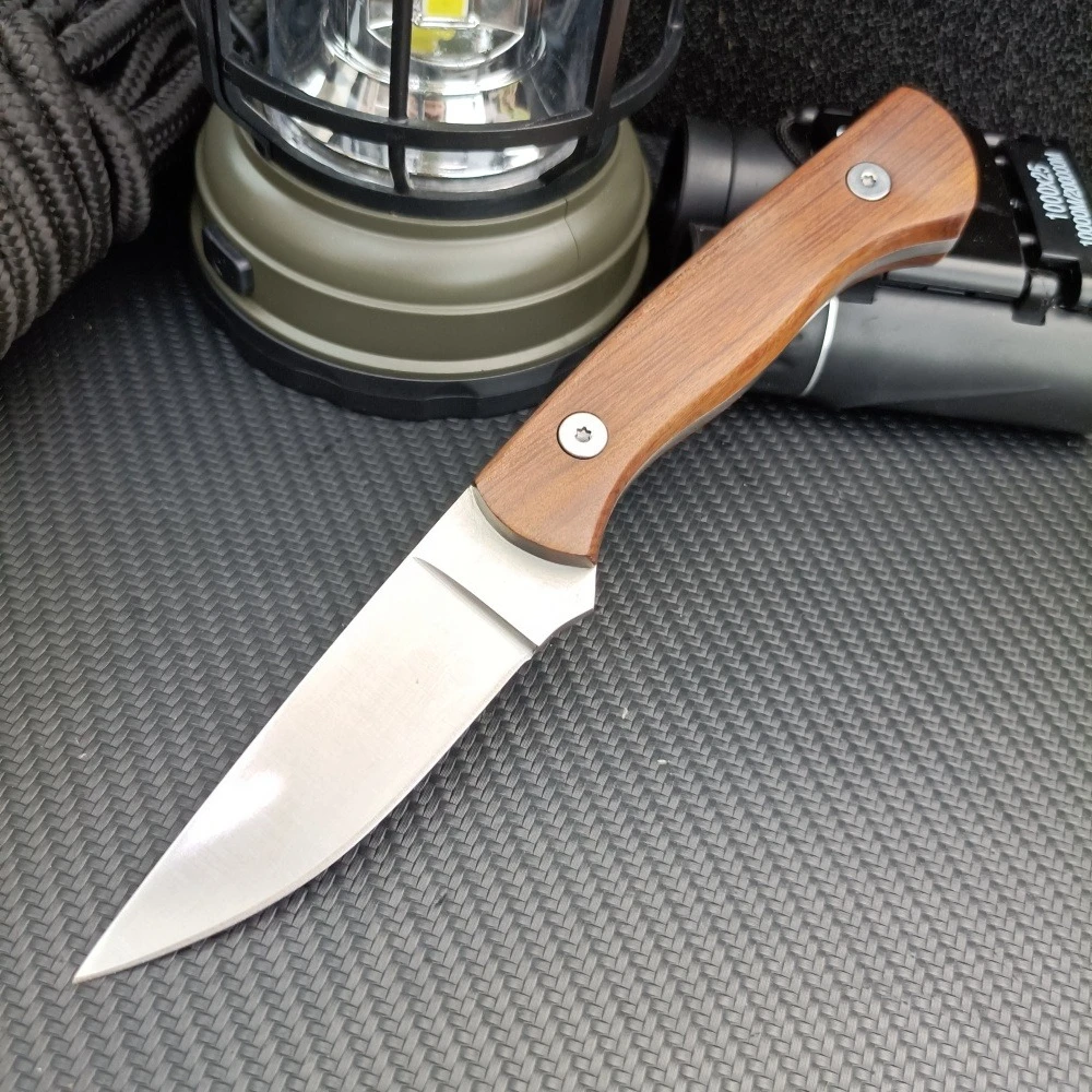High-hardness Outdoor Traditional Straight Knife Lightweight Outdoor Tool Hiking Camping Fishing EDC Multi-fuctional Rescue Tool