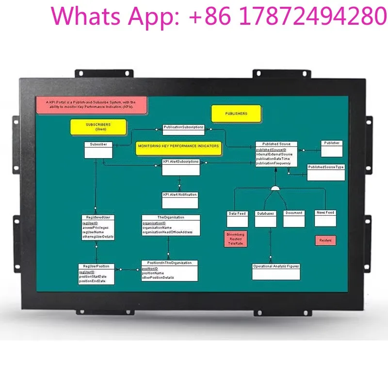 New metal shell Rugged thin film transistor LCD panel PC 10.1 inch IP65 waterproof industrial control