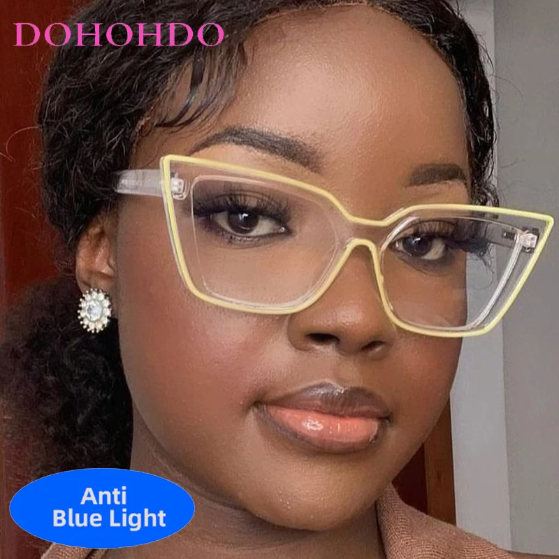 

Fashion Vintage Cat Eye Eyeglasses Men Women Brand Designer Optical Spectacle Anti Blue Light Computer Eyeglasses Lentes Очк