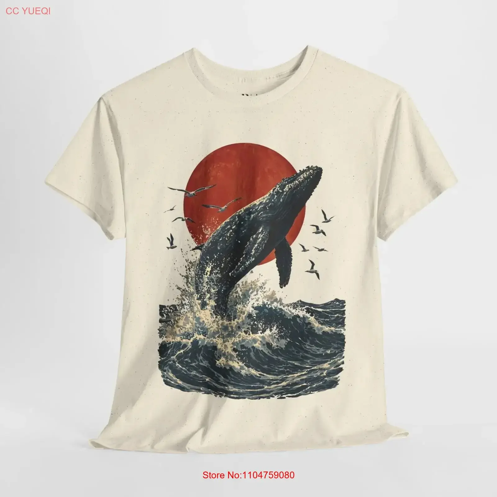 Dawn of the Leviathan T Shirt Robert August vintage Washed designer clothes Soft homme Breathable Stretched
