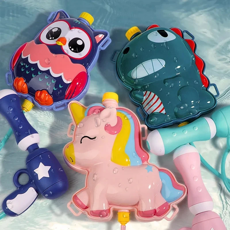 Sac à dos de dessin animé pour enfants, odorà eau d\'été, odorà eau de plage, coule, parent-enfant, jouet d\'extérieur d\'été