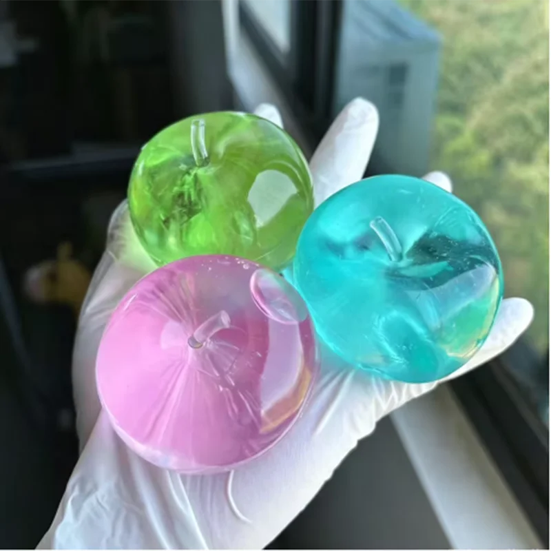 Slow Rebound Apple Stress Ball Soft Squeeze Anger Vent Toy Sensory Anti Anxiety Fidget Toy Ideal Christmas Present For All Ages