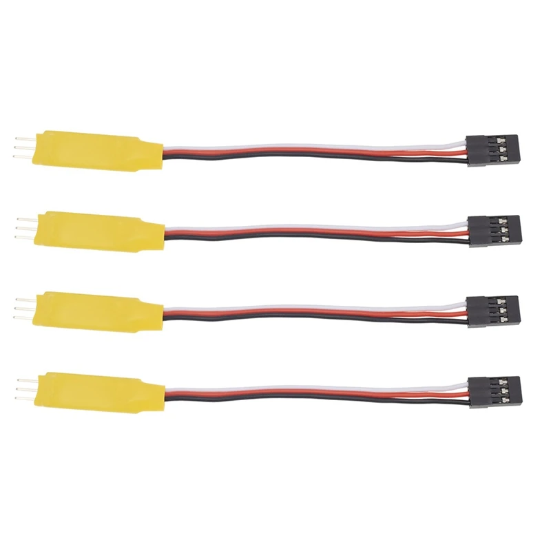 Servo Expander 4PCS 90 to 180 Degree Increase Steering Gear Angle Extender 3.6-16V Spare Parts for RC Boat Robot Arm