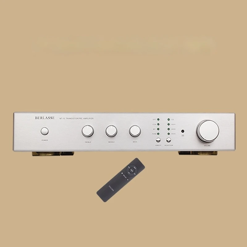 CHUBAN MT-10 Audiophile Field Effect Preamplifier, 1794 Decoder, 5125 Bluetooth with Remote Control, Home High-Fidelity Audio