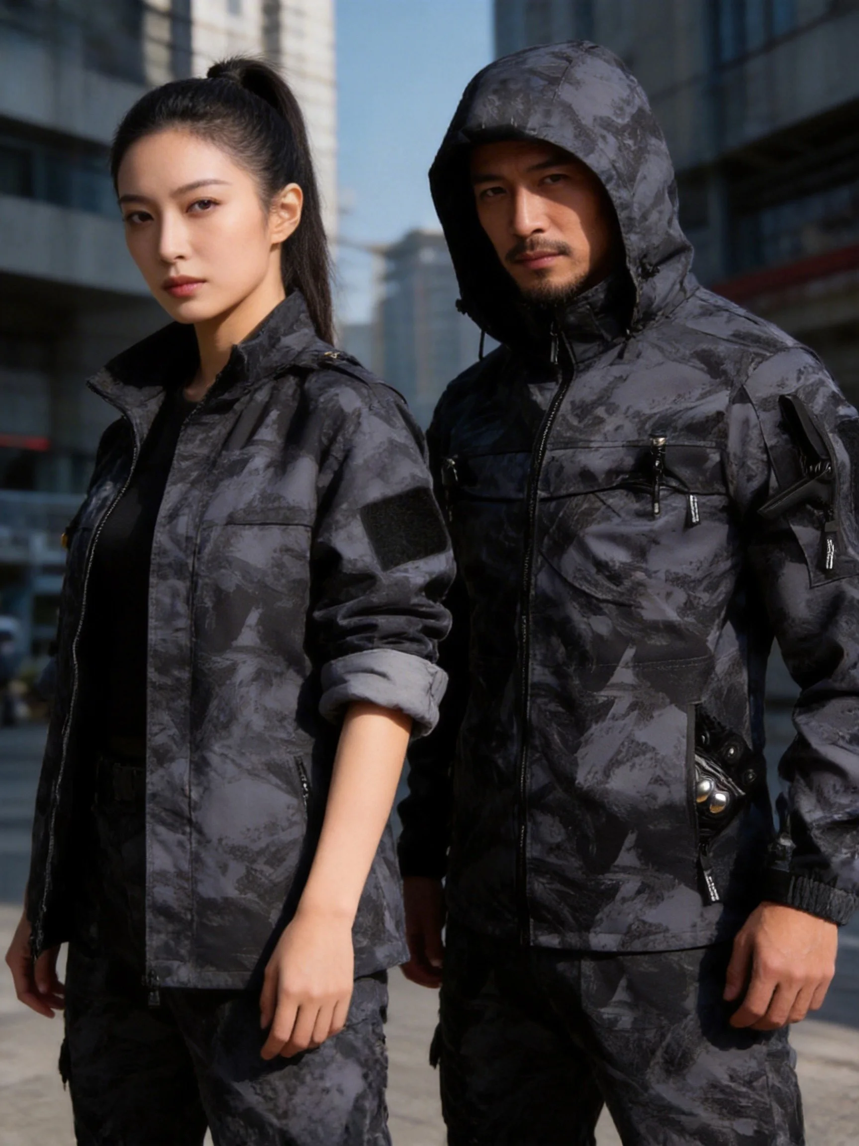 ensemble-uniforme-camouflage-printemps-2026-–-veste-tactique-noire-a-capuche-pour-homme-ideale-pour-l'exterieur-l'entrainement-le-travail-et-la-reparation-automobile