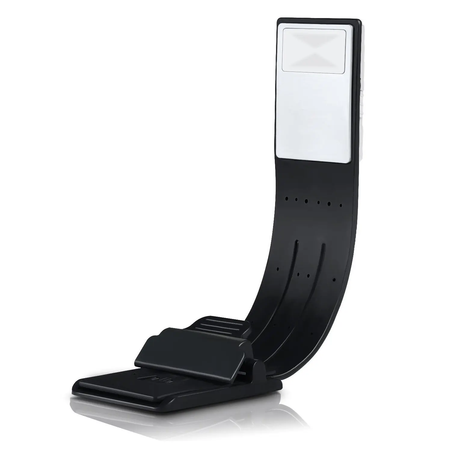 

Светильник для книг, светодиодная лампа для чтения с зажимом, перезаряжаемый через USB, прочный переключатель, 4 уровня, регулируемая яркость, гибкий светильник, многофункциональный и