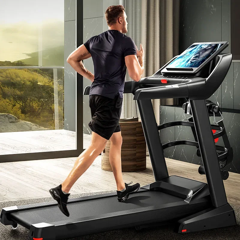 Fitness Home Use Electric Folding Treadmill 2.5hp Sport Gym Equipment Luxury Training Body Strong Cardio Training Commercial