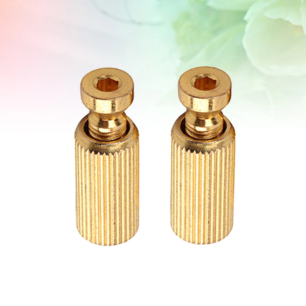 

2Pcs Elevating Bridge Stud Sound Tremolo Bridge Anchor Column for Bass Guitars Durable Metal Electric Guitar Parts