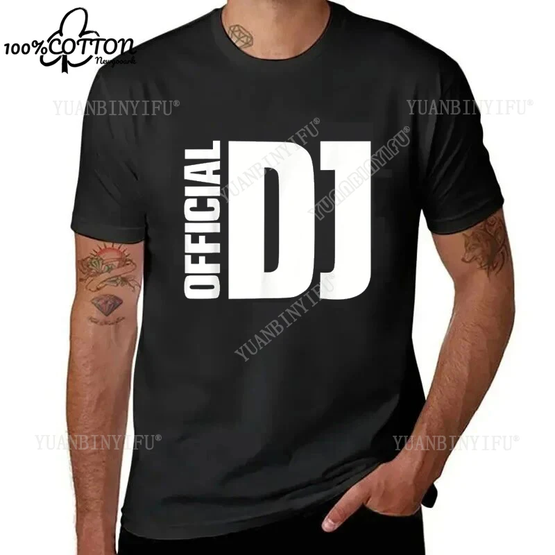 

New arrival Harajuku Casual Creative DJ Printed Cotton T-shirt for DJ Sand Music Lovers A Gift for Unisex Shirt Street Fashion