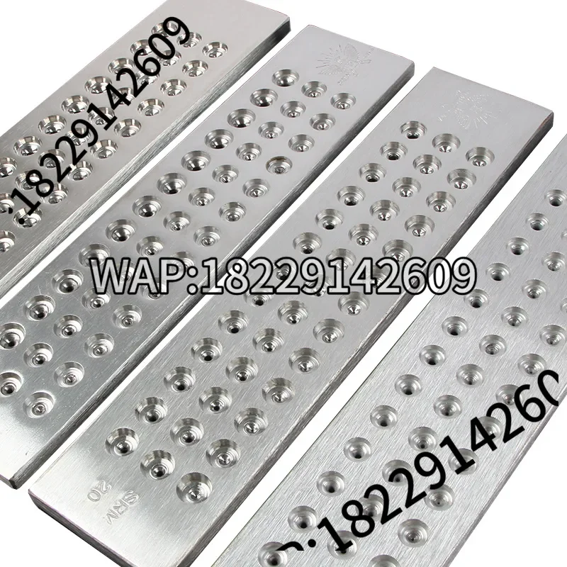 4 Quality Grades Wire Drawing Plate Round Holes 0.26mm–2.80mm 3 Rows Drawplate Jewelry Metal Wire Drawing