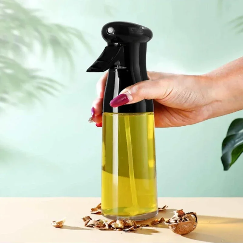 1PC Air Pressure Oil Sprayer Bottle Kitchen Oil Control Bottle Bbq Olive Oil Sprayer