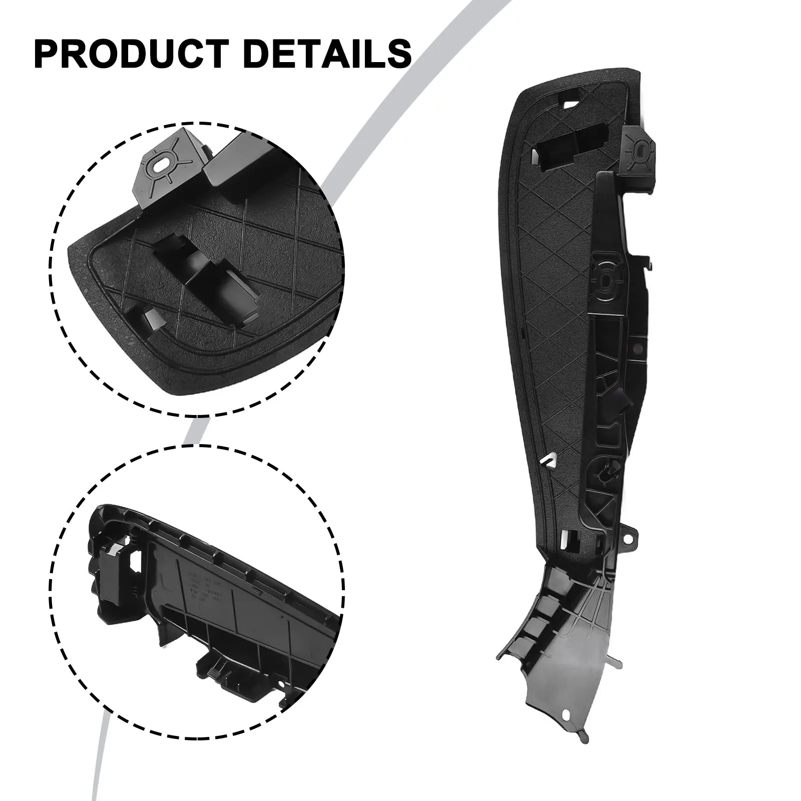 Improved Heat Sink Left Support Seating Track Rail Cover for For Bmw 5 7 Series High Quality Electric Components