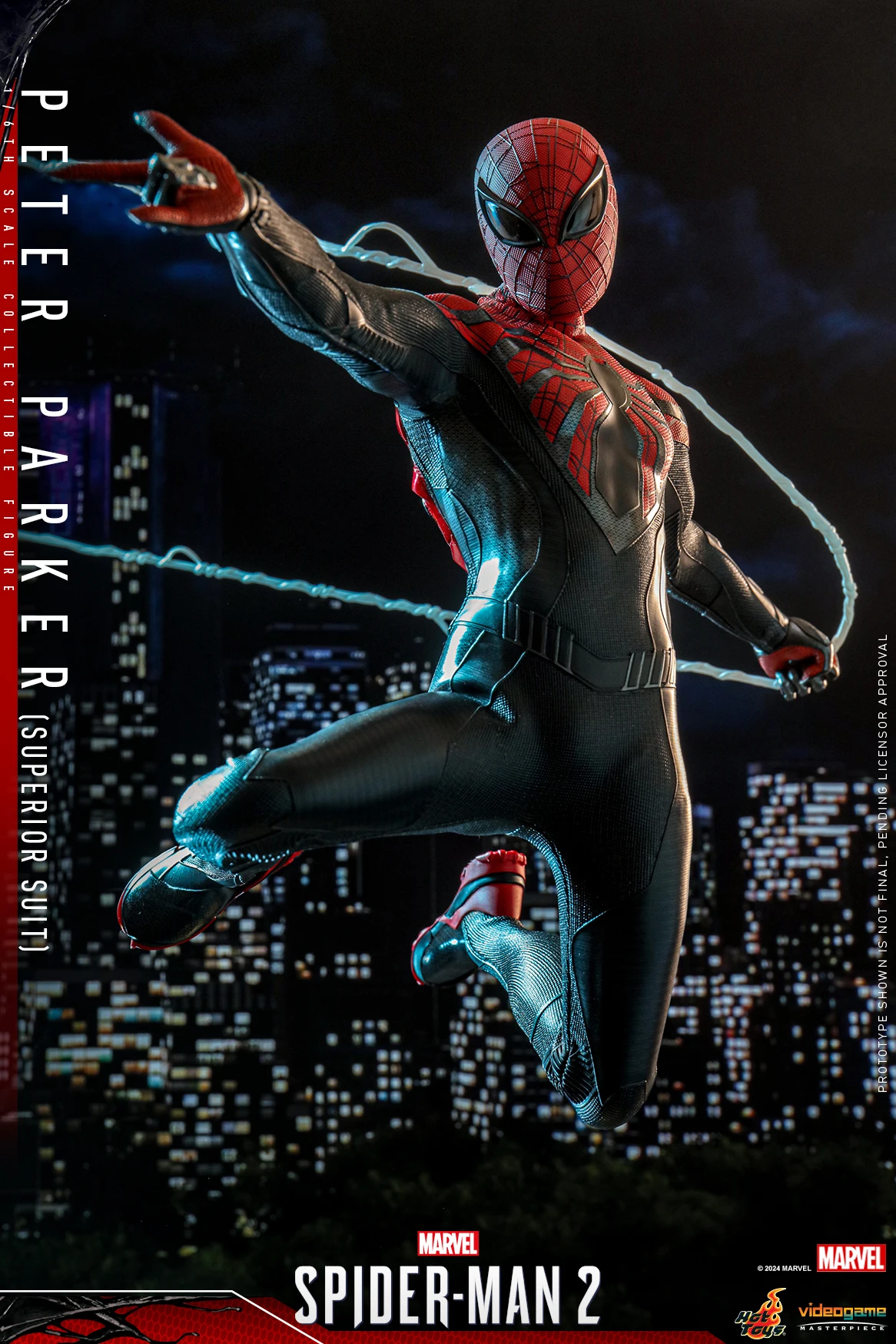 متوفر في المخزون HotToys VGM61 بيتر باركر بدلة متفوقة 1/6 أنيمي عمل الشكل لعبة هدية نموذج جمع الهوايات