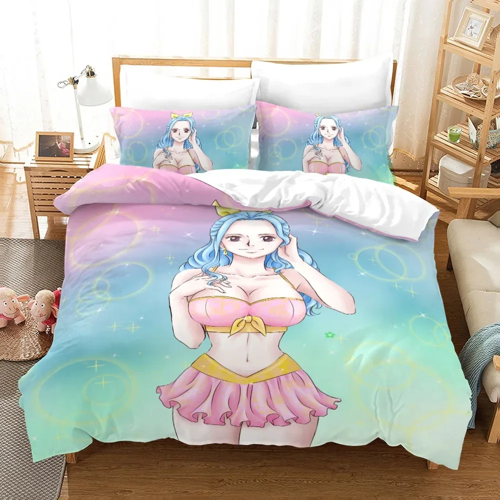 

Комплект постельного белья Boa Hancock Single Twin Full Queen King Size Queen Empress, комплект постельного белья для взрослых и мальчиков, комплекты пододеяльников для спальни с 3D принтом