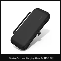 Skull & Co. EDC 케이스 휴대용 하드 쉘 보관 가방, ROG 앨리 게임 액세서리용 슬림 운반 파우치
