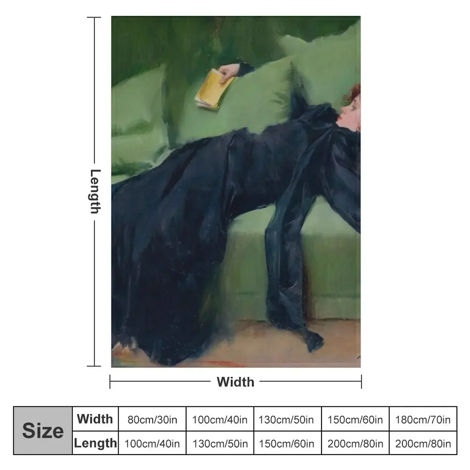 A DECADENT GIRL - RAMON CASAS Throw Blanket Flannel Quilt Blankets For Sofas Decorative Sofas Baby Summer Blankets