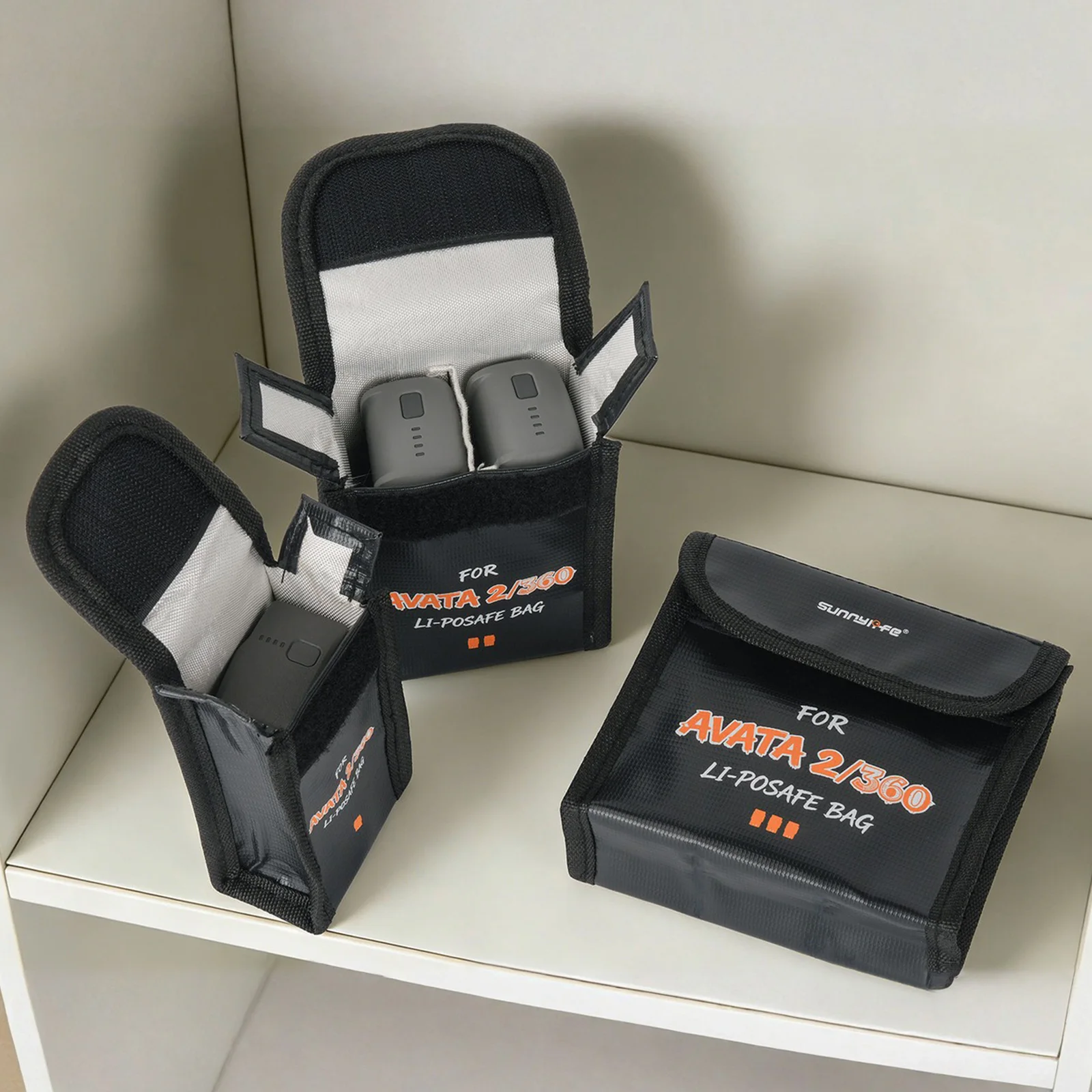 Safe Bag Fit for Avata 2 for LiPo Battery Accessories Safe Transport Protective Case Fireproof & Explosion-Proof Dustproof - view 6