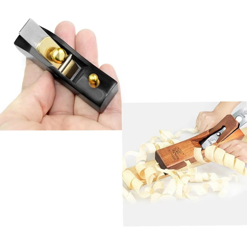 جديد طائرة يدوية صغيرة مسطحة النجارة مسطحة القاع التشذيب أداة تنعيم السطح دائم زاوية الطائرة أدوات النجار