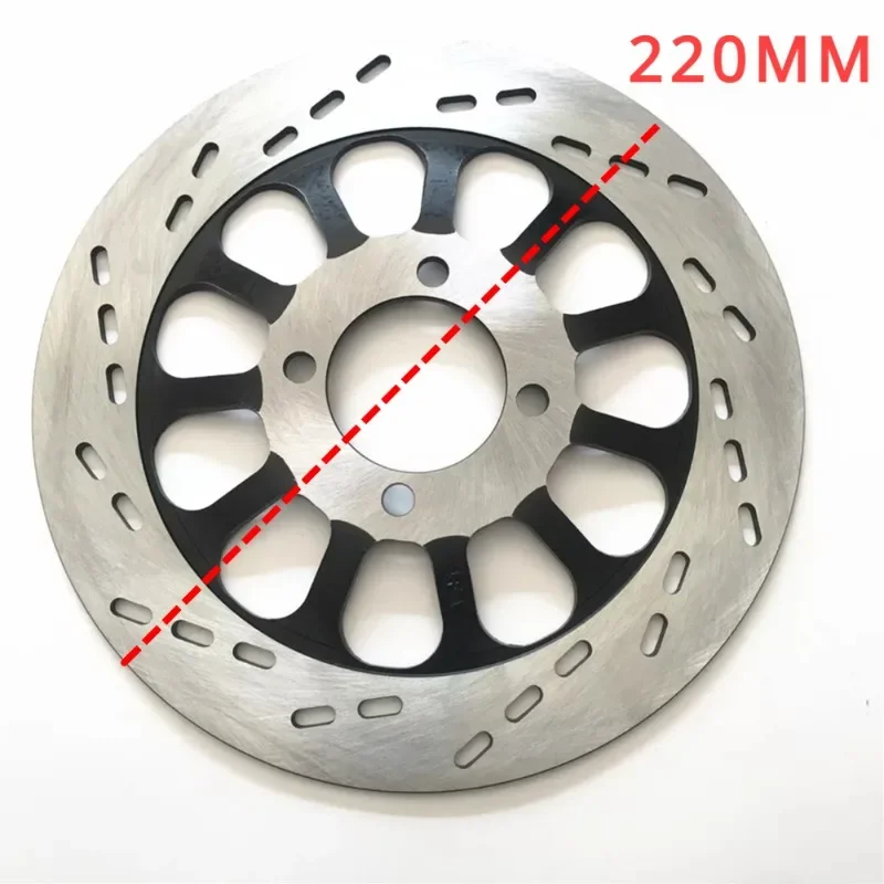 220MM 240MM 4 Holes Motorcycle Front And Rear Brake Rotors For SUZUKI HAOJUE GN125 GN125H GN125F GN125-2/2D/2F/ GN125-3/3F