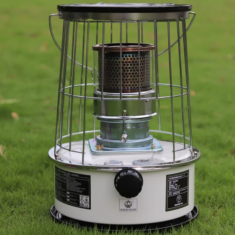 Calentador de queroseno de 6L, estufa de queroseno portátil, calentador de queroseno para exteriores, para acampar, pescar, cazar, cocinar