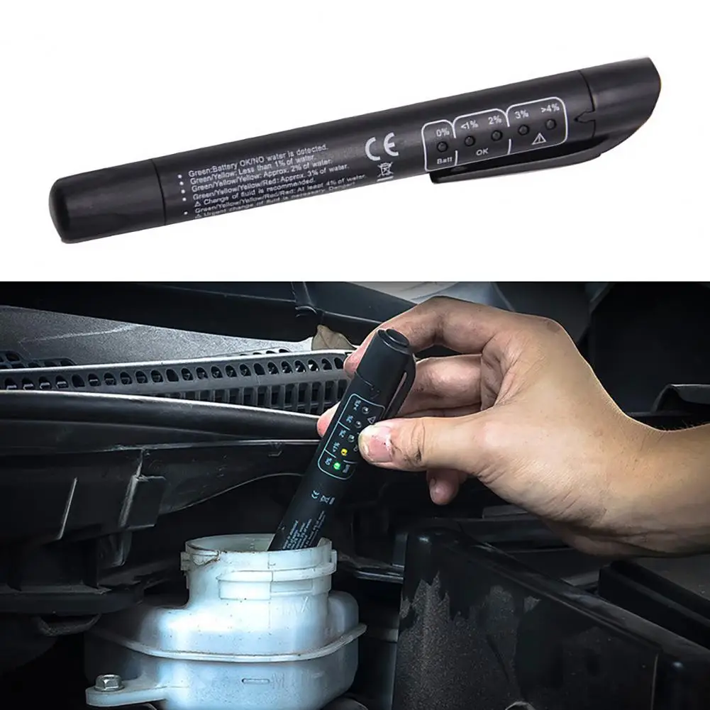 Brake Fluid Tester  Lightweight High Accuracy Brake Fluid Pen  Universal Brake Fluid Test Pen