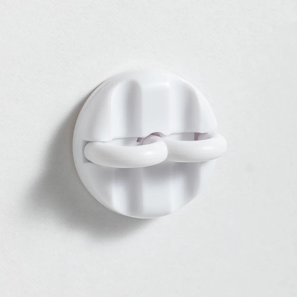 New Magnetic Cable Organizer Self-Adhesive 360° Rotating Cable Holder Durable Data Line Management Home Bedroom Office