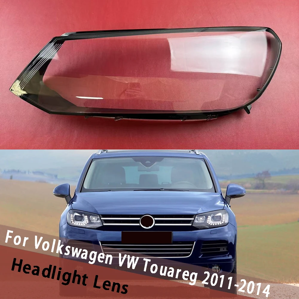 

Для Volkswagen VW Touareg 2011 2012 2013 2014 (высота) крышка объектива фар прозрачный абажур корпус фары из плексигласа
