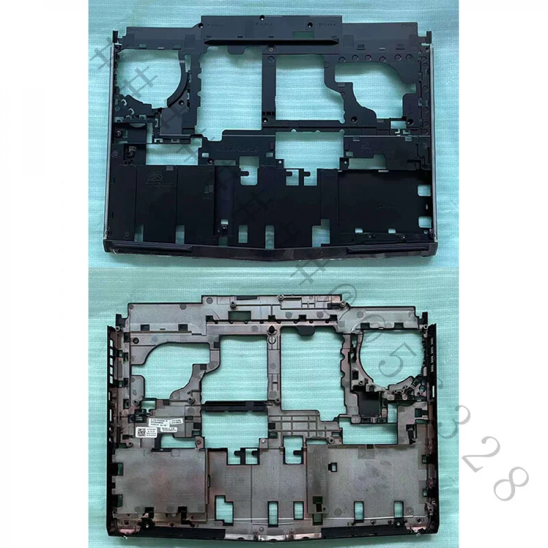 New D‑Shell Bottom Base Cover 0CXC98 CN‑CXC98 For Dell Alienware 15 R4 Laptop Lower Rear Case Housing Replacement Repair Part